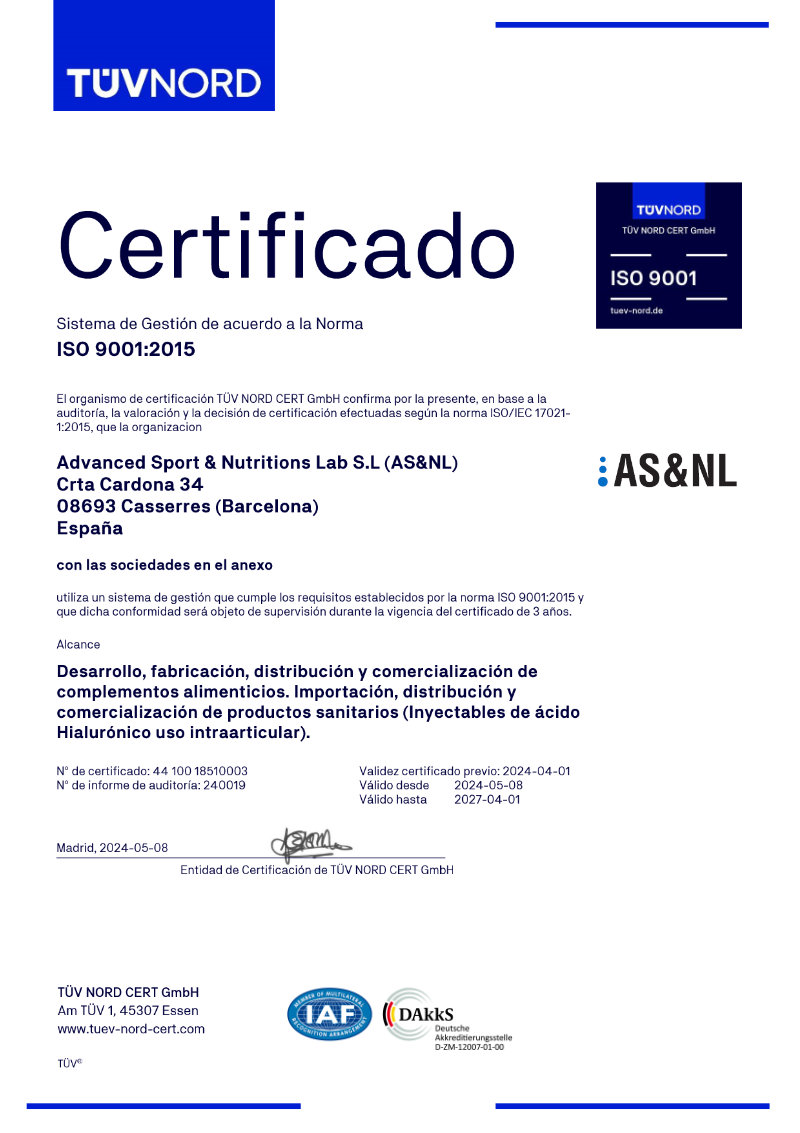 Certificado ISO